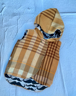 Woollen Vest with hood  2 Years