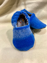 Load image into Gallery viewer, Vintage Wool Blanket Slippers - 2 Years